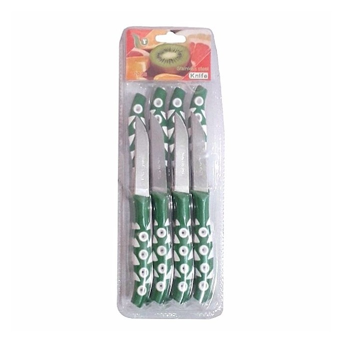 Pack 12 cuchillos pequeños para frutas y verduras