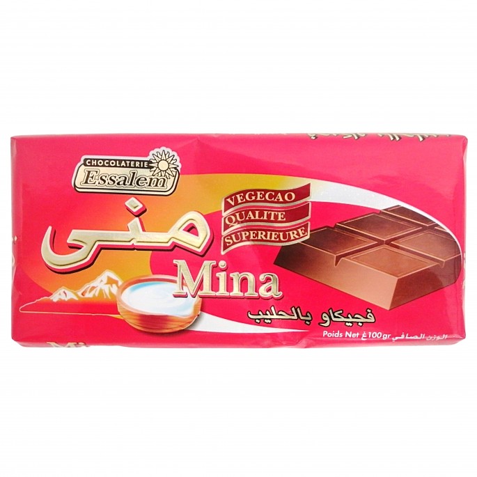 chocolate with milk Mina 100g Butigon
