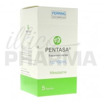 Mésalazina Suspensión rectal 1g/100ml  5fl