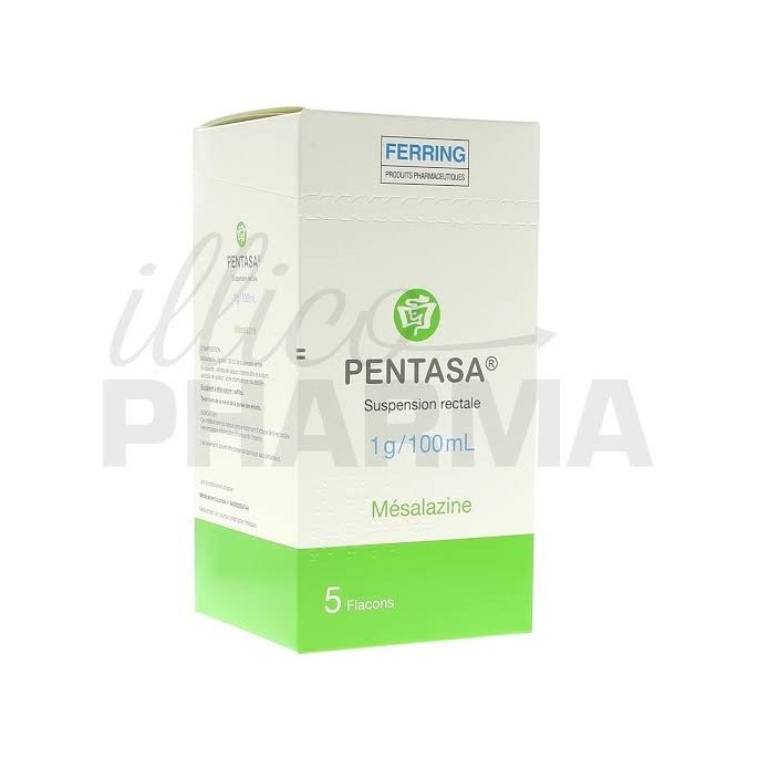 Mésalazina Suspensión rectal 1g/100ml  5fl