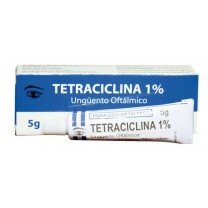 Tetraciclina oftálmico 5g  (Pomada antibiótico)