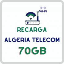 Recarga de Wifi (4G.LTE): 40Gb Acceso ilimitado con reduccion de velocidad