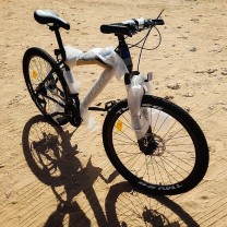 Nero TMV 2G formato bicicletta 26 "in alluminio