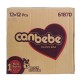 Pack 12x12 Pcs Pañales CANBEBE talla 1, 2-5 kg كرطون كانبيبي مرحلة الأولى