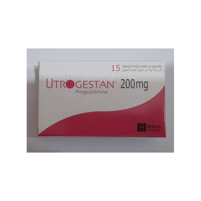 Utrogestan 200mg (15 capsules)