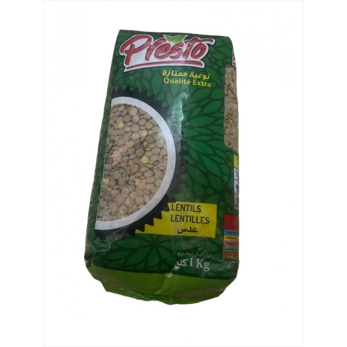 Lentejas PRESTO 1kg عدس