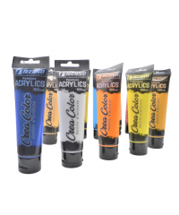 Témperas acrylic varios colores