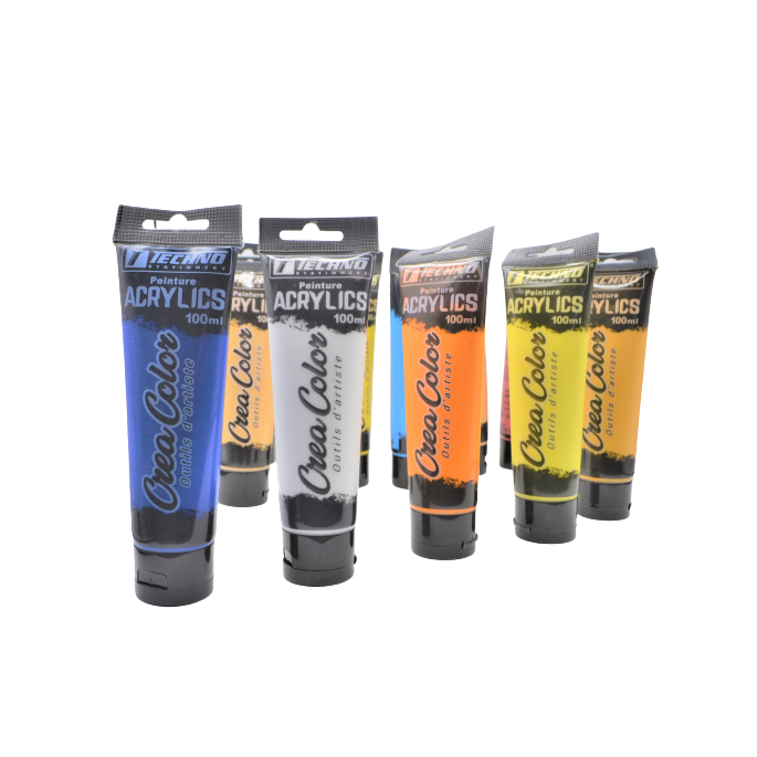 Témperas acrylic varios colores