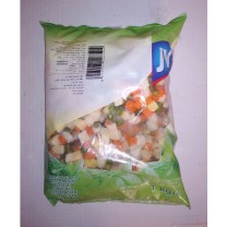 Menestra congelada de verduras JV 1kg خليط مجمد من الخضروات
