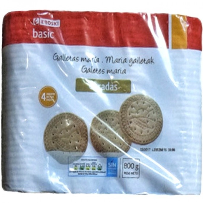 Galletas maria doradas 4U 800g