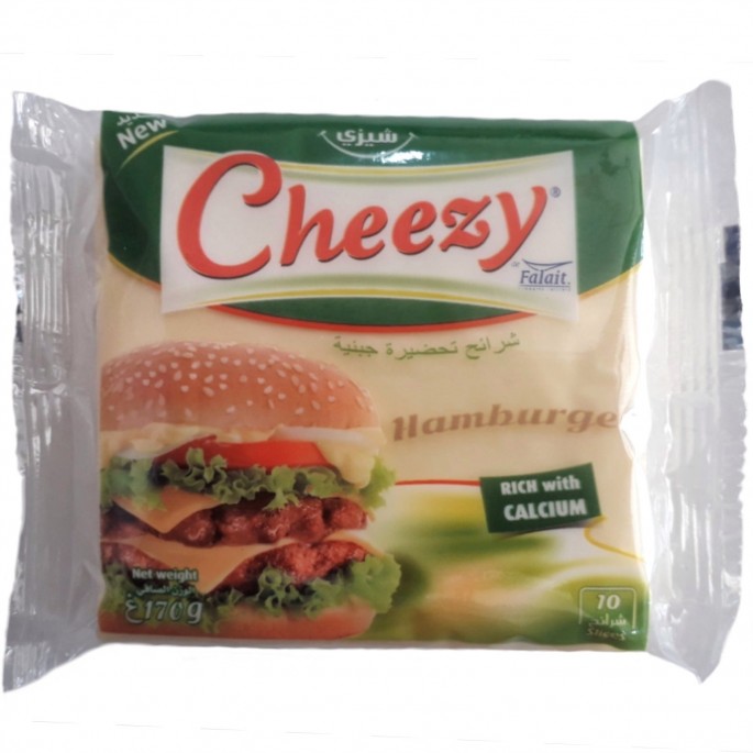 Rebanadas de queso cheezy 170g