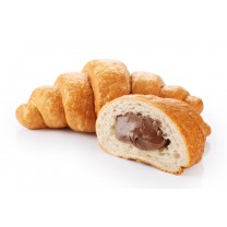 Croissant relleno con chocolate 100g